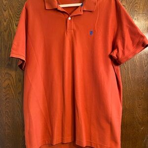 Izod Orange Polo Shirt‎ Classic Short Sleeve